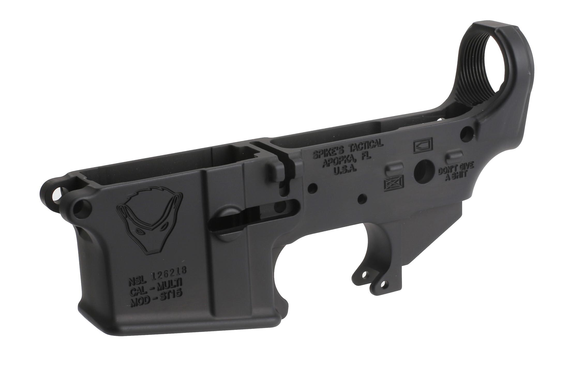 Spike's Tactical Stripped Honey Badger AR15 Lower STLS020